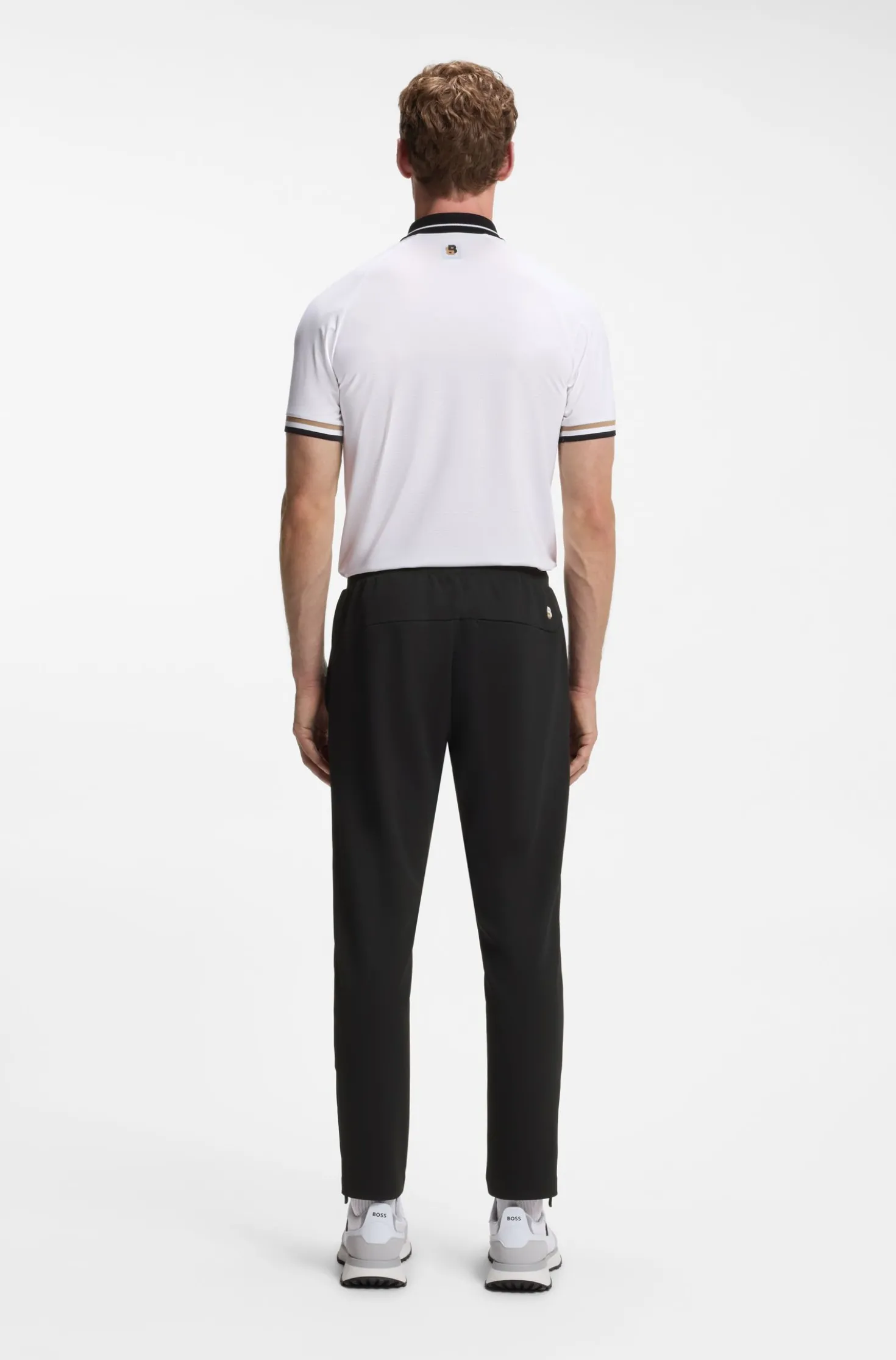 Active Jogginghose aus thermoregulierendem Stretch-Gabardine