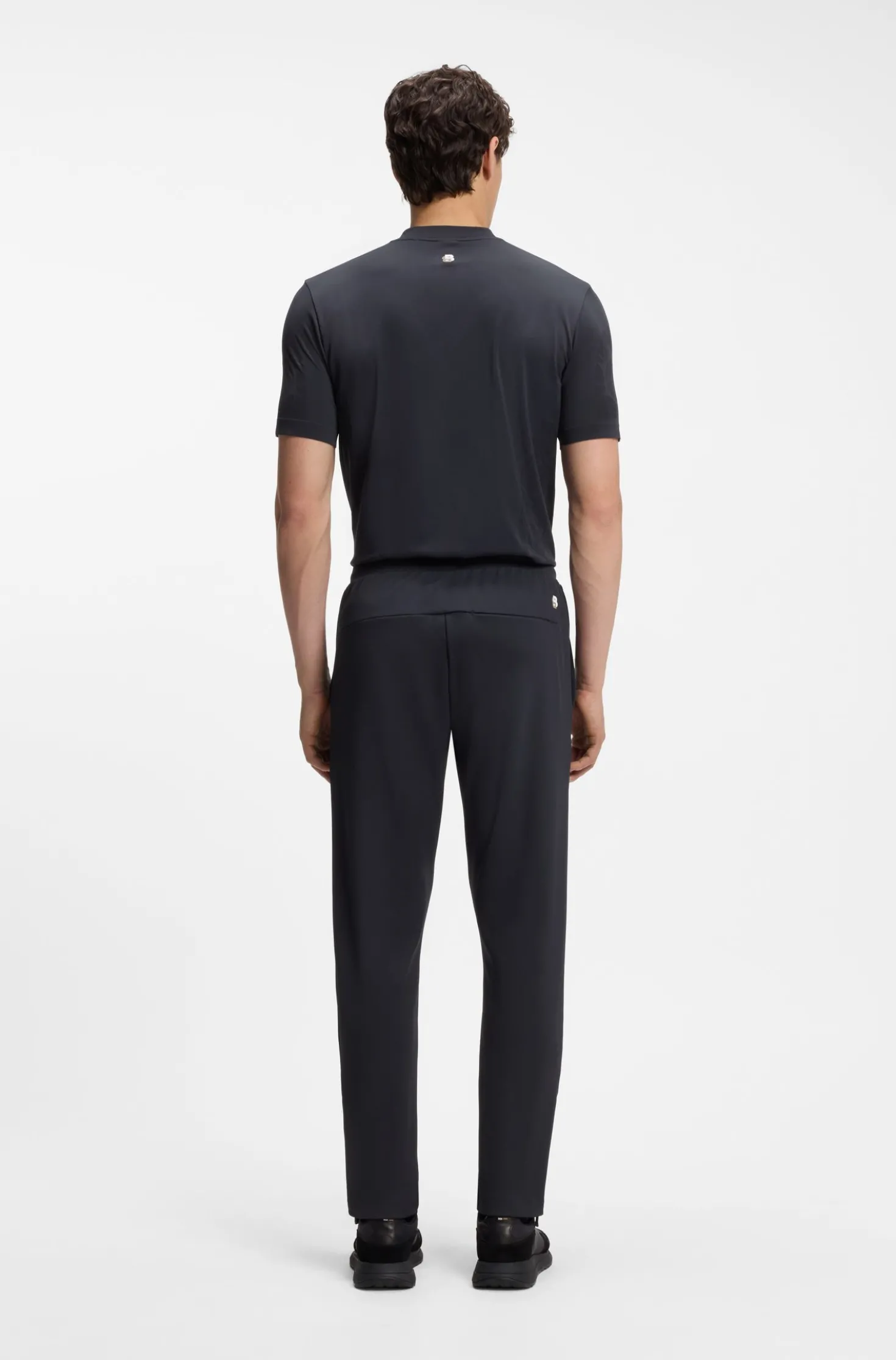 Active Jogginghose aus thermoregulierendem Stretch-Gabardine