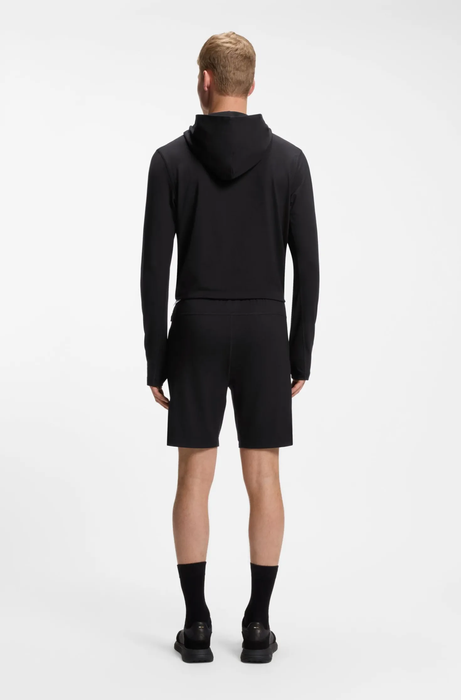Active Regular-Fit Casual-Hose mit Einsätzen