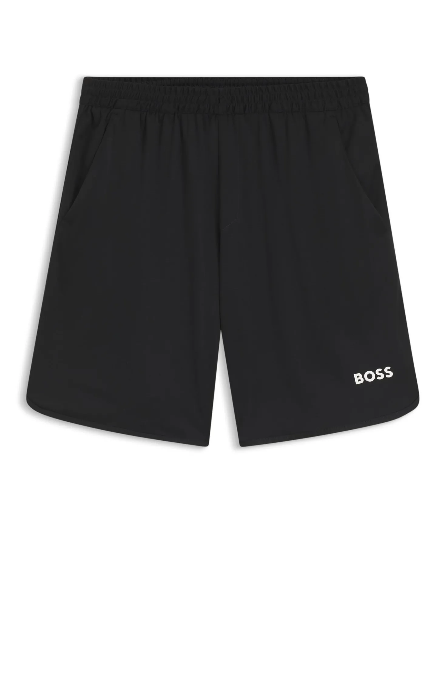 Active Schnell trocknende Shorts aus Stretch-Gewebe mit Taschen