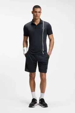 Active schnell trocknendes Poloshirt mit Signature-Streifen
