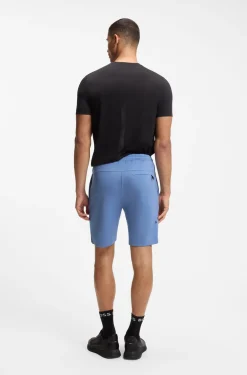 Active Shorts aus schnell trocknendem Gewebe mit reflektierendem Logo