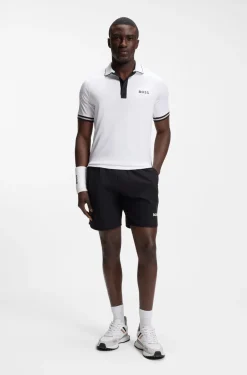 Active Slim-Fit Poloshirt mit feuchtigkeitsableitenden Eigenschaften