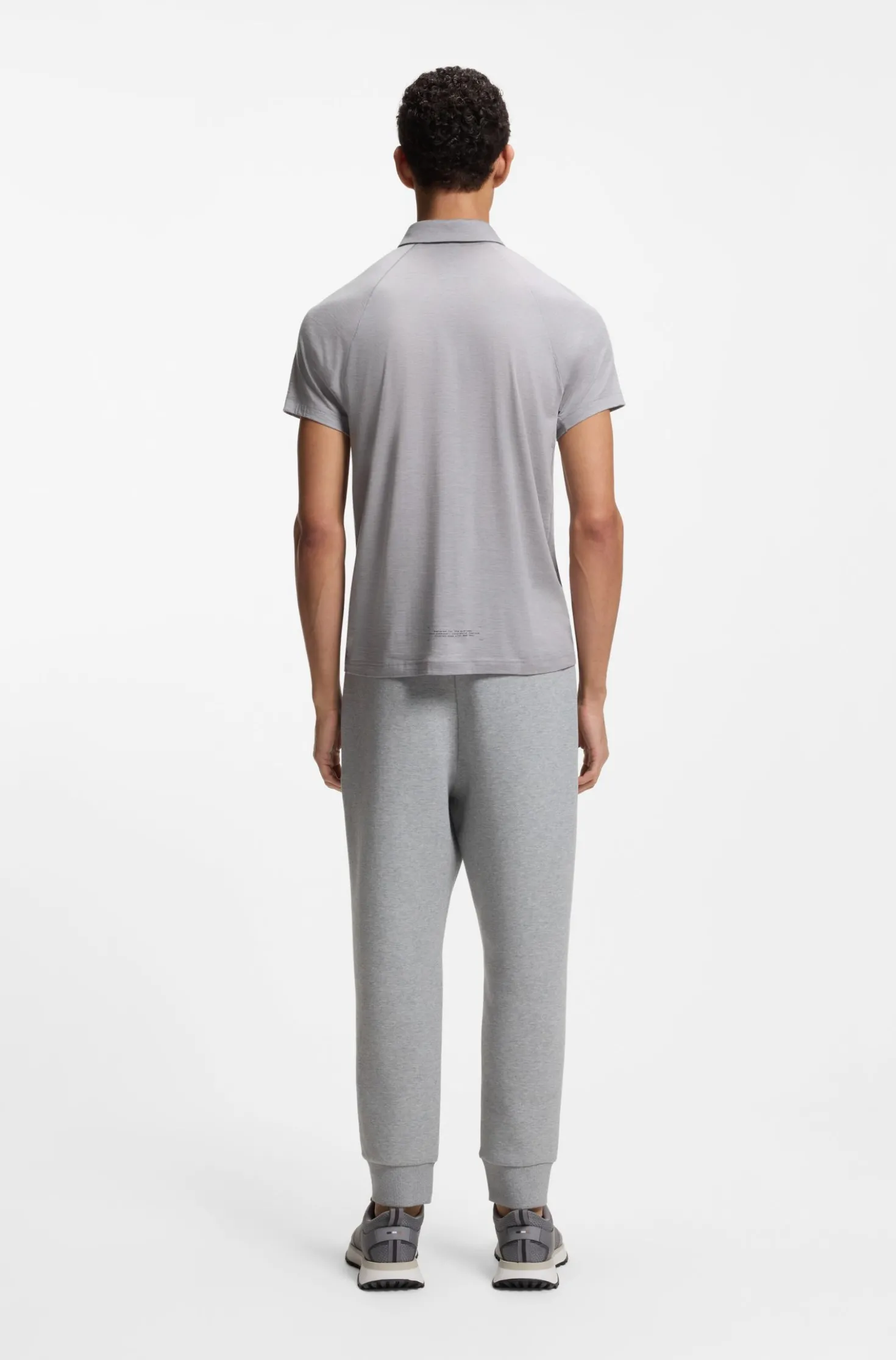 Active Slim-Fit Poloshirt mit thermoregulierender Performance