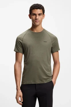 Active Slim-Fit T-Shirt mit feuchtigkeitsregulierendem Finish