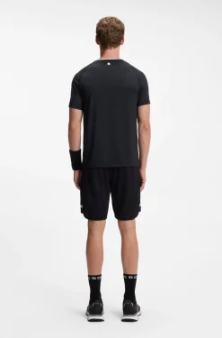 Active Slim-Fit T-Shirt mit Signature-Streifen am Kragen