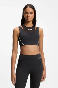 Active Sport-BH mit Mesh-Einsatz