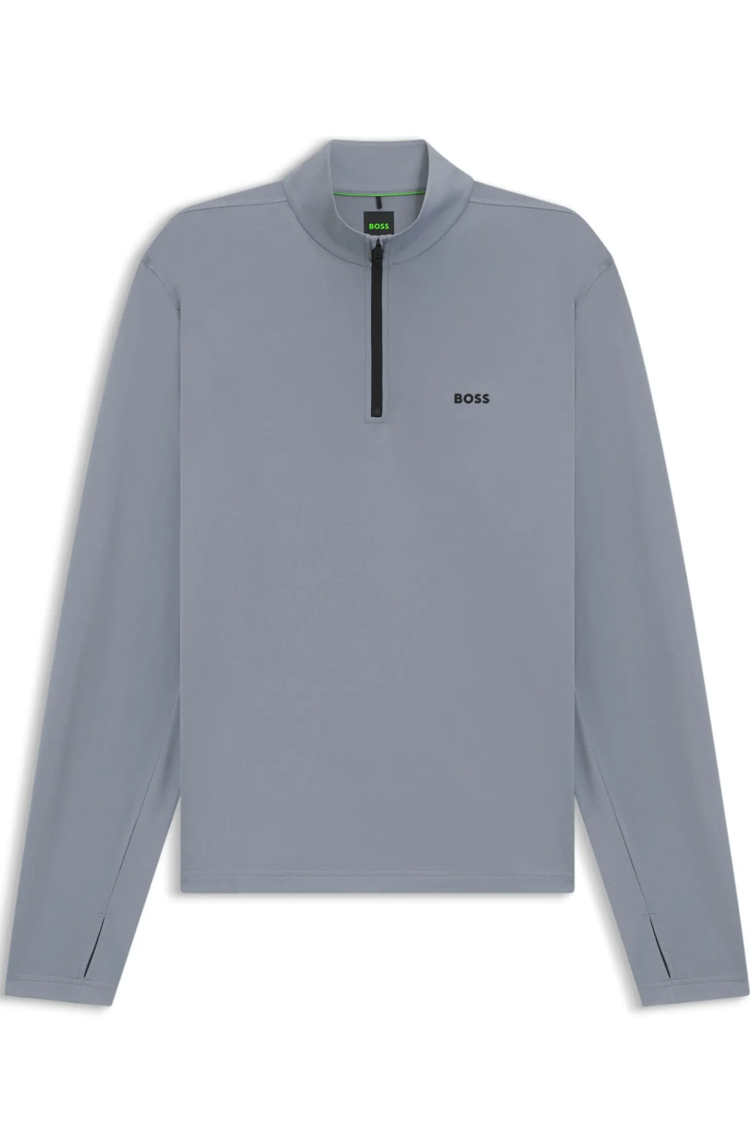Active Sweatshirt mit kurzem Reißverschluss und Moisture Management