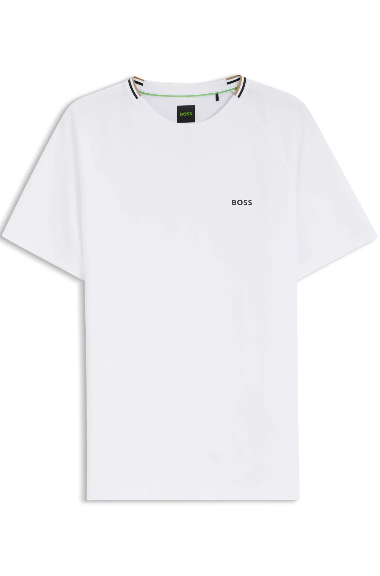 Active T-Shirt aus feuchtigkeitsableitendem Gewebe mit Tennisball-Prägung