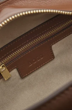Ariell Bowling-Tasche aus Leder mit Double-B-Monogramm