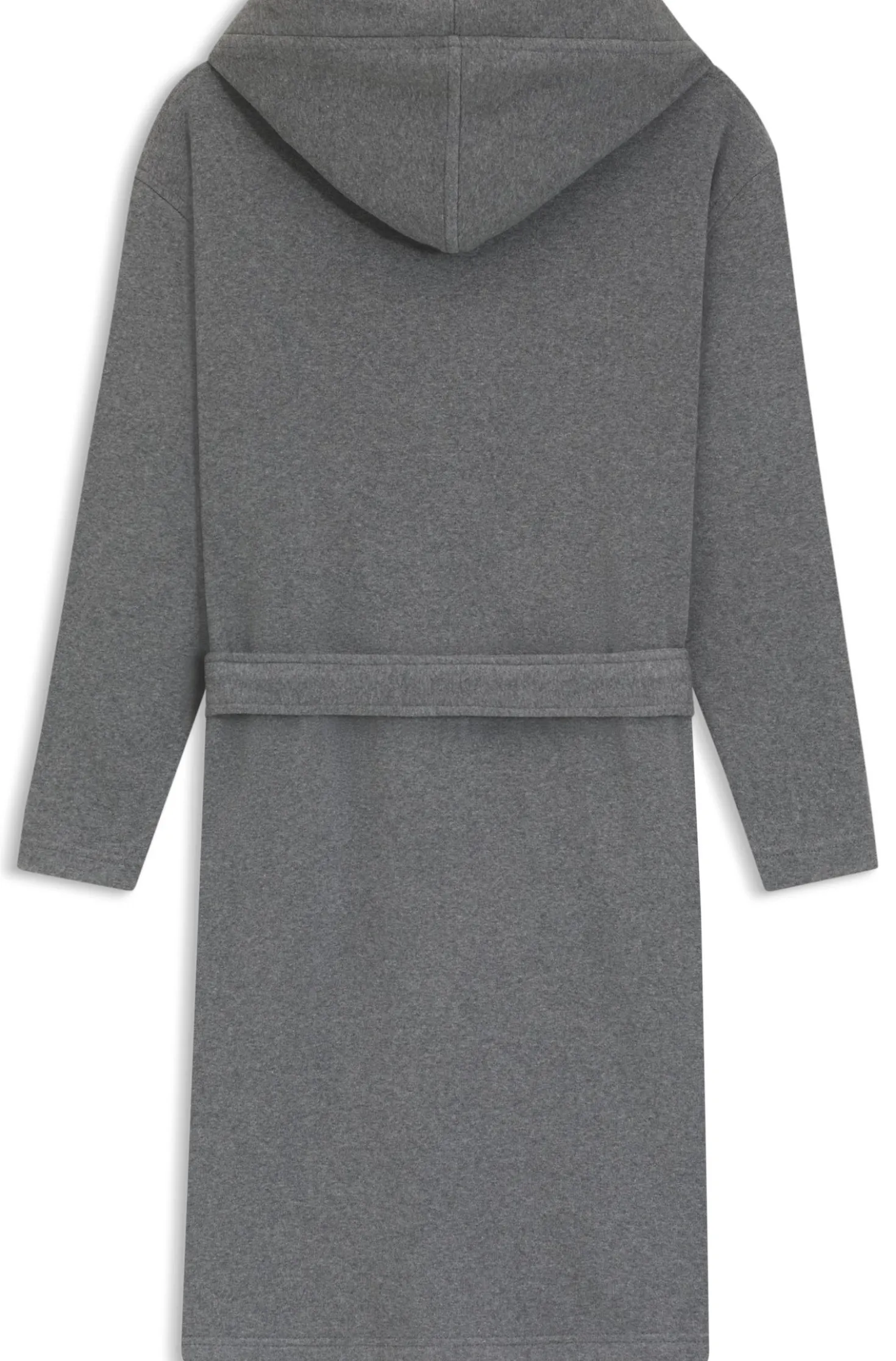 Bademantel aus Baumwoll-Jersey mit Kapuze und Double-B-Monogramm