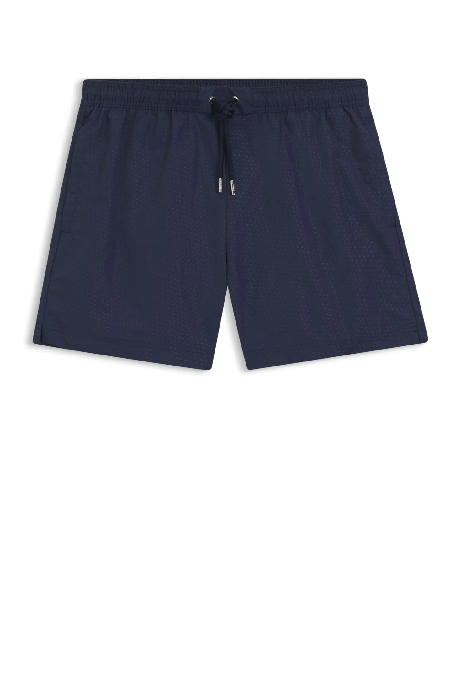 Badeshorts mit Allover-Monogramm-Print