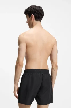 Badeshorts mit durchgehenden Stack-Logos