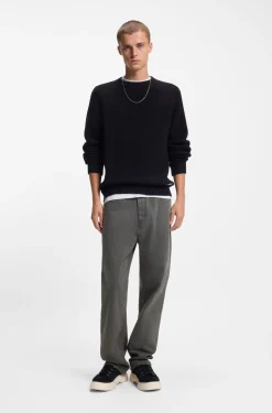 Baggy-Fit Jeans aus grauem Denim