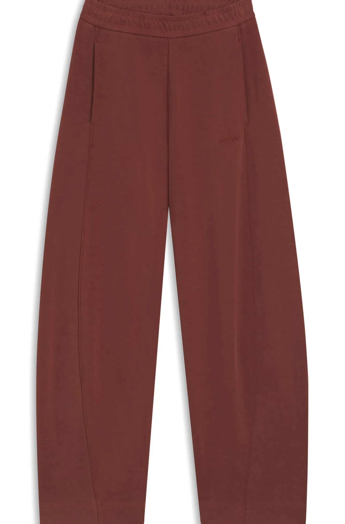 Balloon-Fit Jogginghose mit Logo-Stickerei