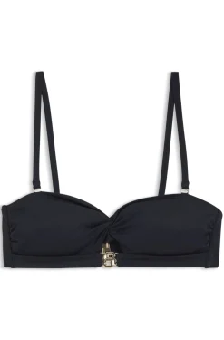 Bandeau-Bikinitop mit Double-B-Monogramm