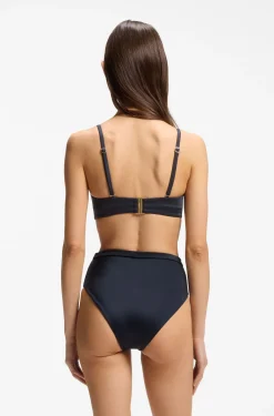 Bandeau-Bikinitop mit Double-B-Monogramm