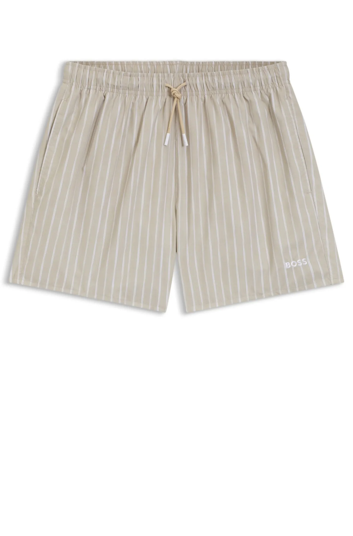 Bedruckte Badeshorts aus schnell trocknendem Gewebe