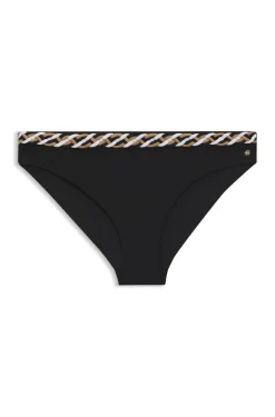 Bikinihose mit geflochtenem charakteristischem Streifenbund