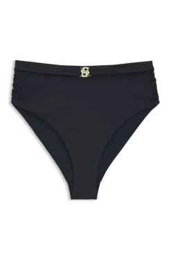 Bikinihose mit hohem Bund und Double-B-Monogramm