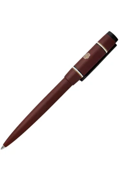 Bordeauxroter Kugelschreiber mit Double-B-Monogramm