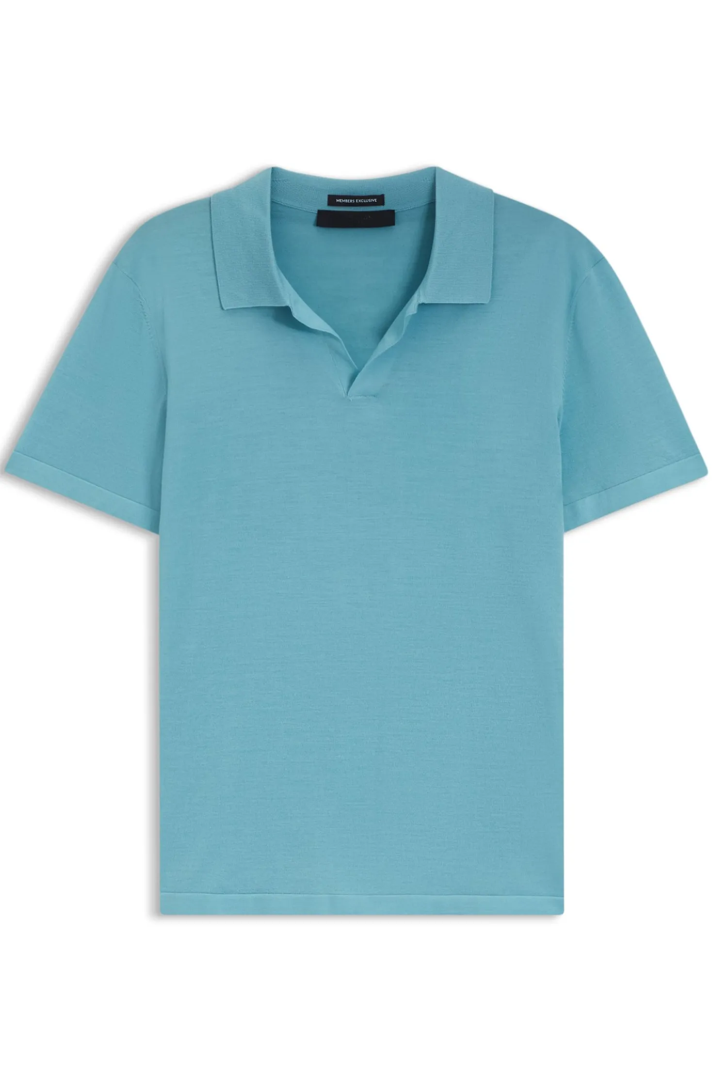 BOSS BY BECKHAM Strick-Polo aus Schurwolle