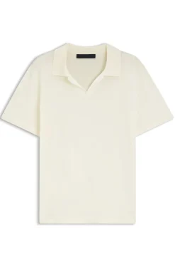 BOSS BY BECKHAM Strick-Polo aus Schurwolle