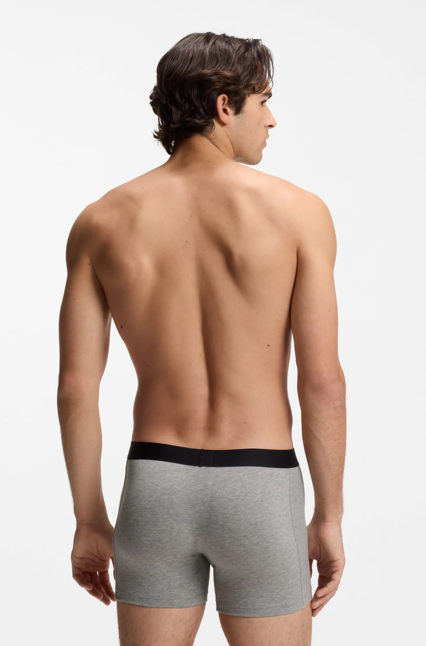 BOSS ONE Dreierpack Boxershorts mit Logo-Bund