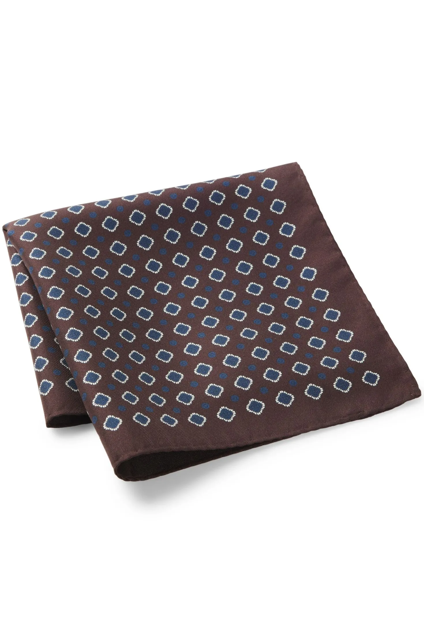 BOSS ONE Einstecktuch aus Seide mit Print-Muster