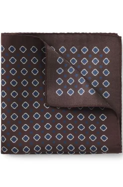 BOSS ONE Einstecktuch aus Seide mit Print-Muster