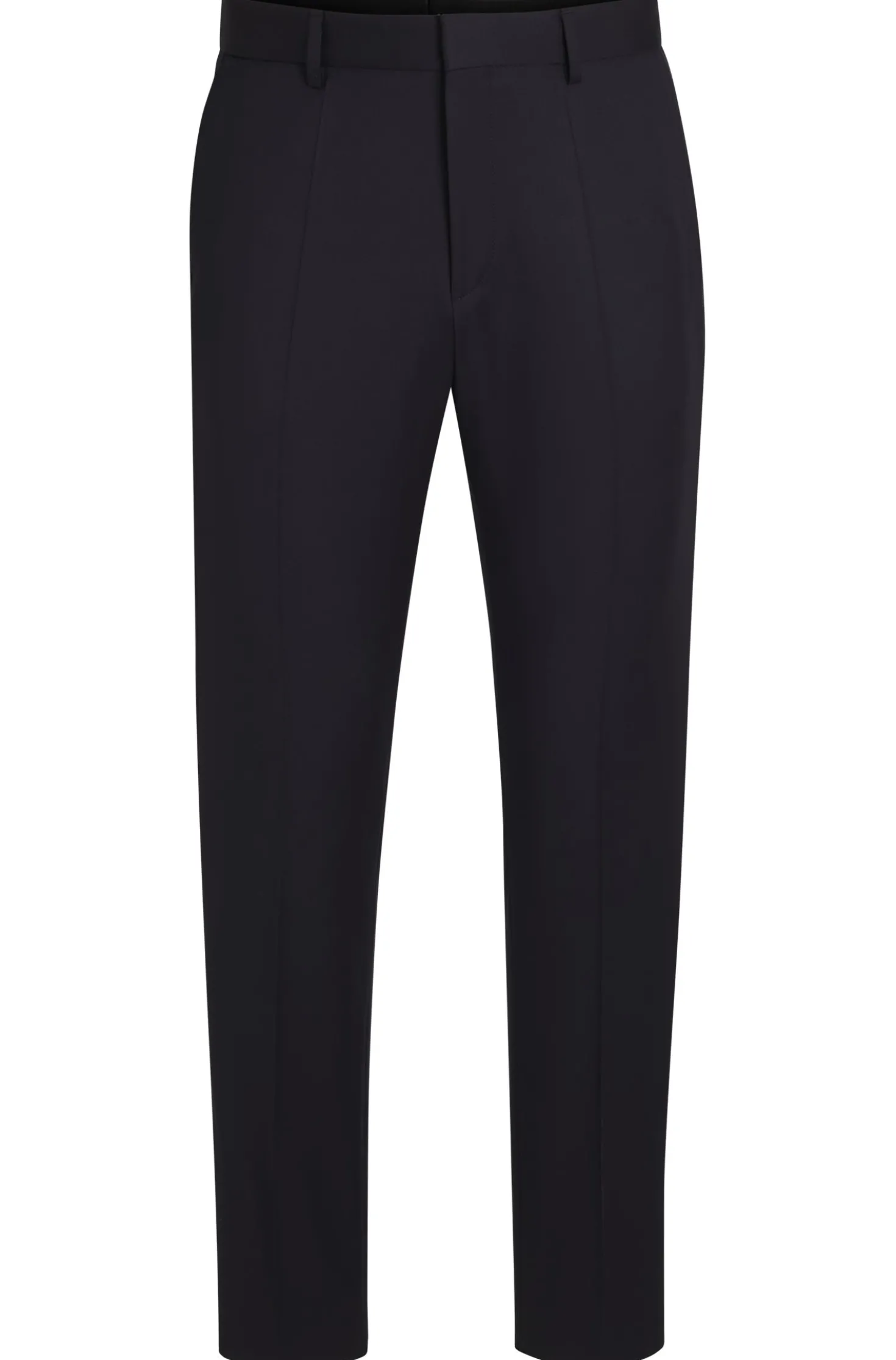 BOSS ONE Regular-Fit Hose aus Schurwoll-Serge