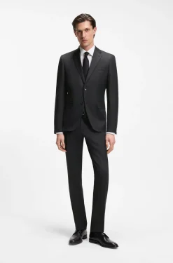 BOSS ONE Regular-Fit Sakko aus Schurwoll-Serge