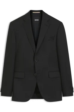 BOSS ONE Regular-Fit Sakko aus Schurwoll-Serge