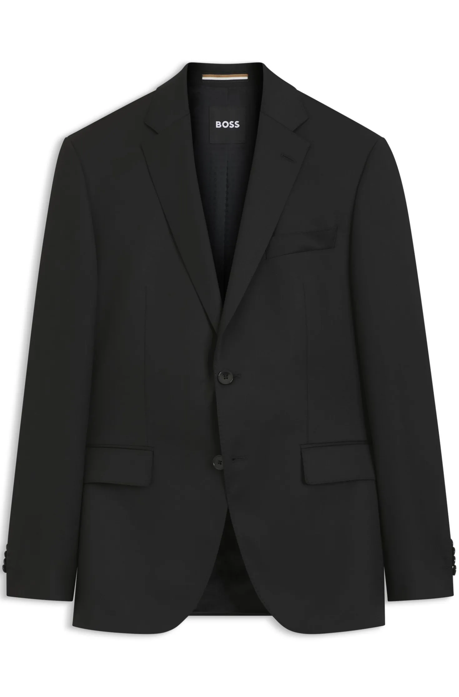 BOSS ONE Regular-Fit Sakko aus Schurwoll-Serge