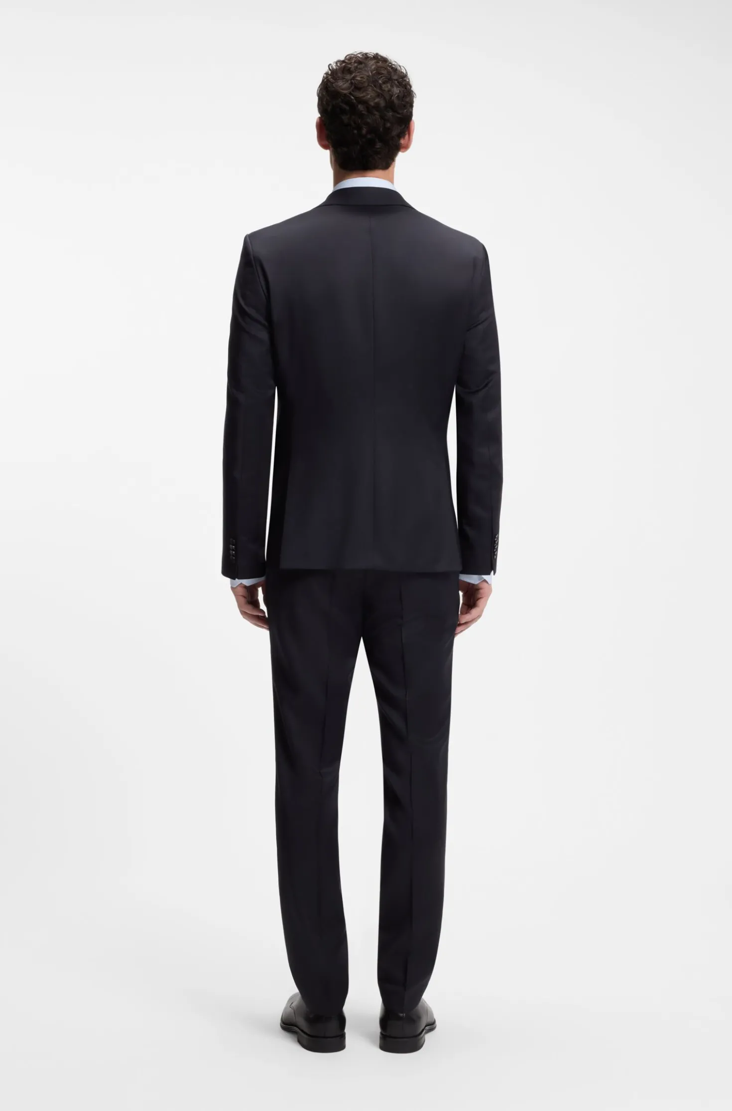 BOSS ONE Regular-Fit Sakko aus Schurwoll-Serge