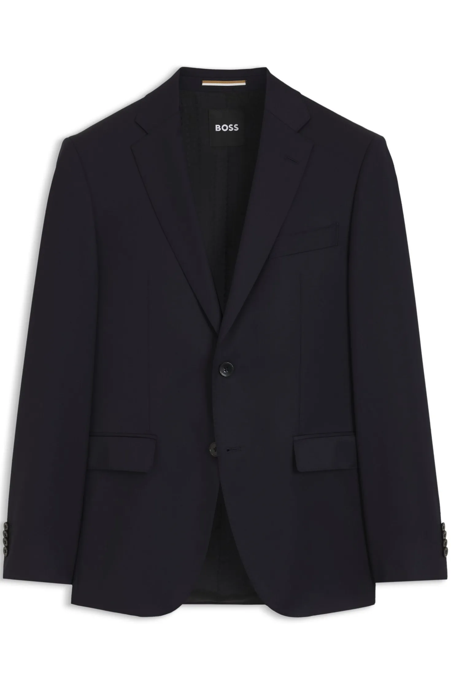 BOSS ONE Regular-Fit Sakko aus Schurwoll-Serge