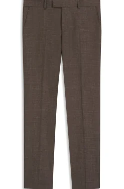 BOSS ONE Slim-Fit Anzughose aus Wolle, Seide und Leinen