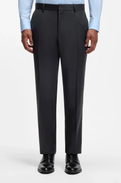 BOSS ONE Slim-Fit Hose aus Schurwoll-Serge
