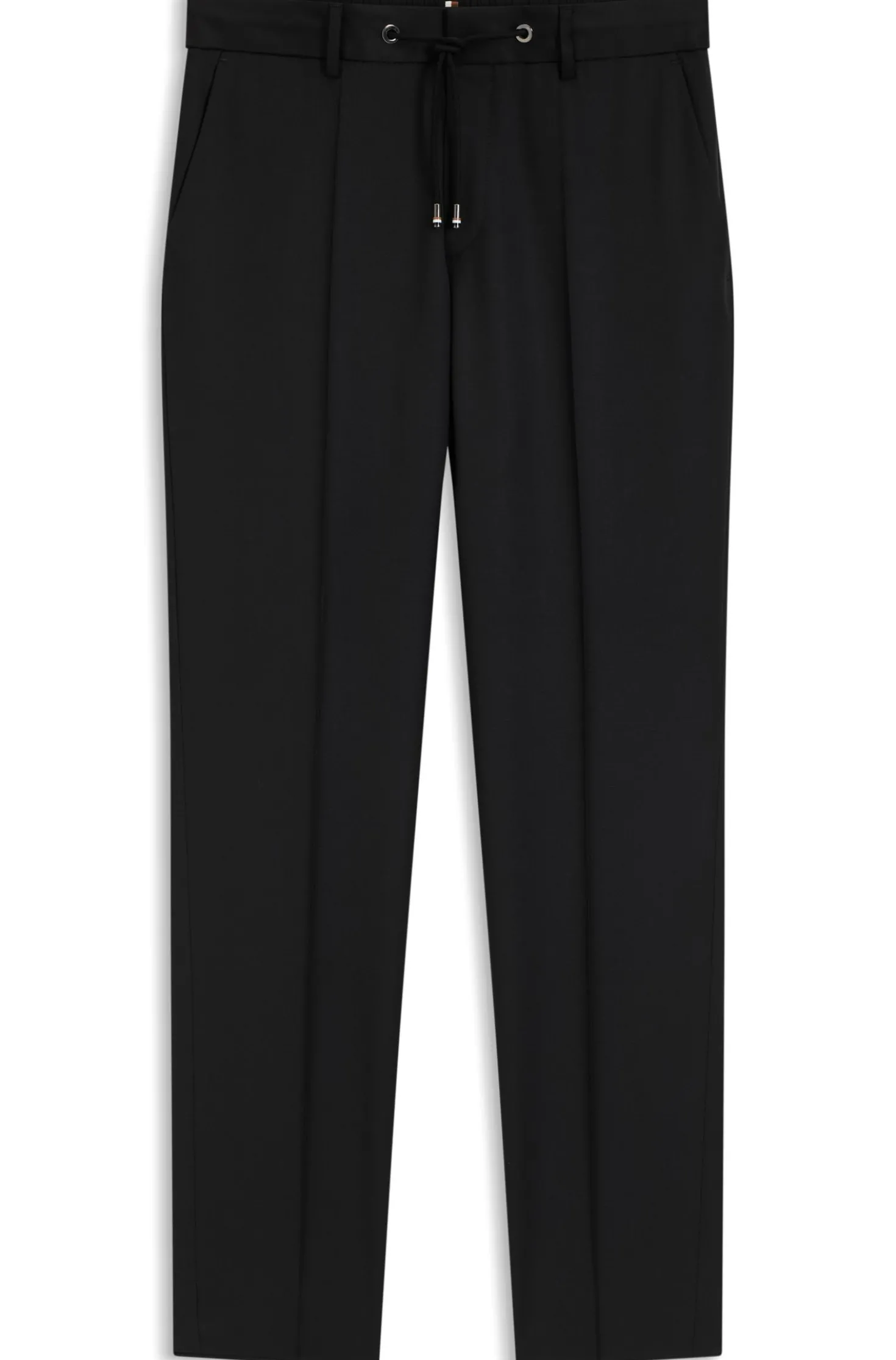 BOSS ONE Slim-Fit Hose aus Schurwoll-Serge