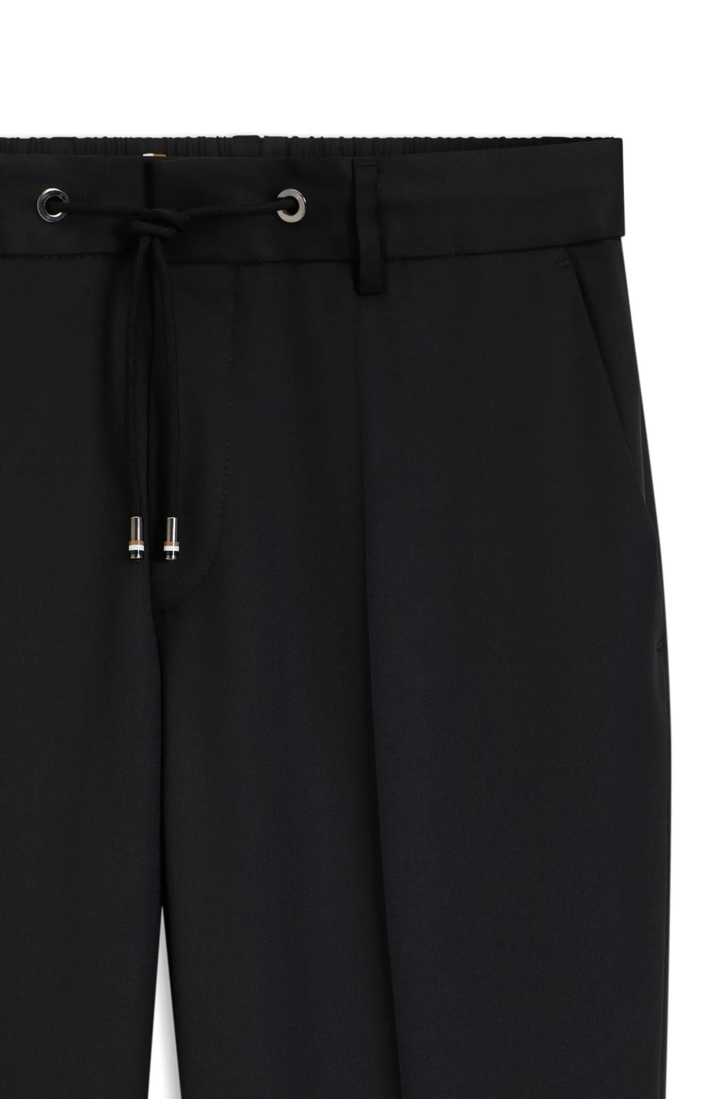 BOSS ONE Slim-Fit Hose aus Schurwoll-Serge