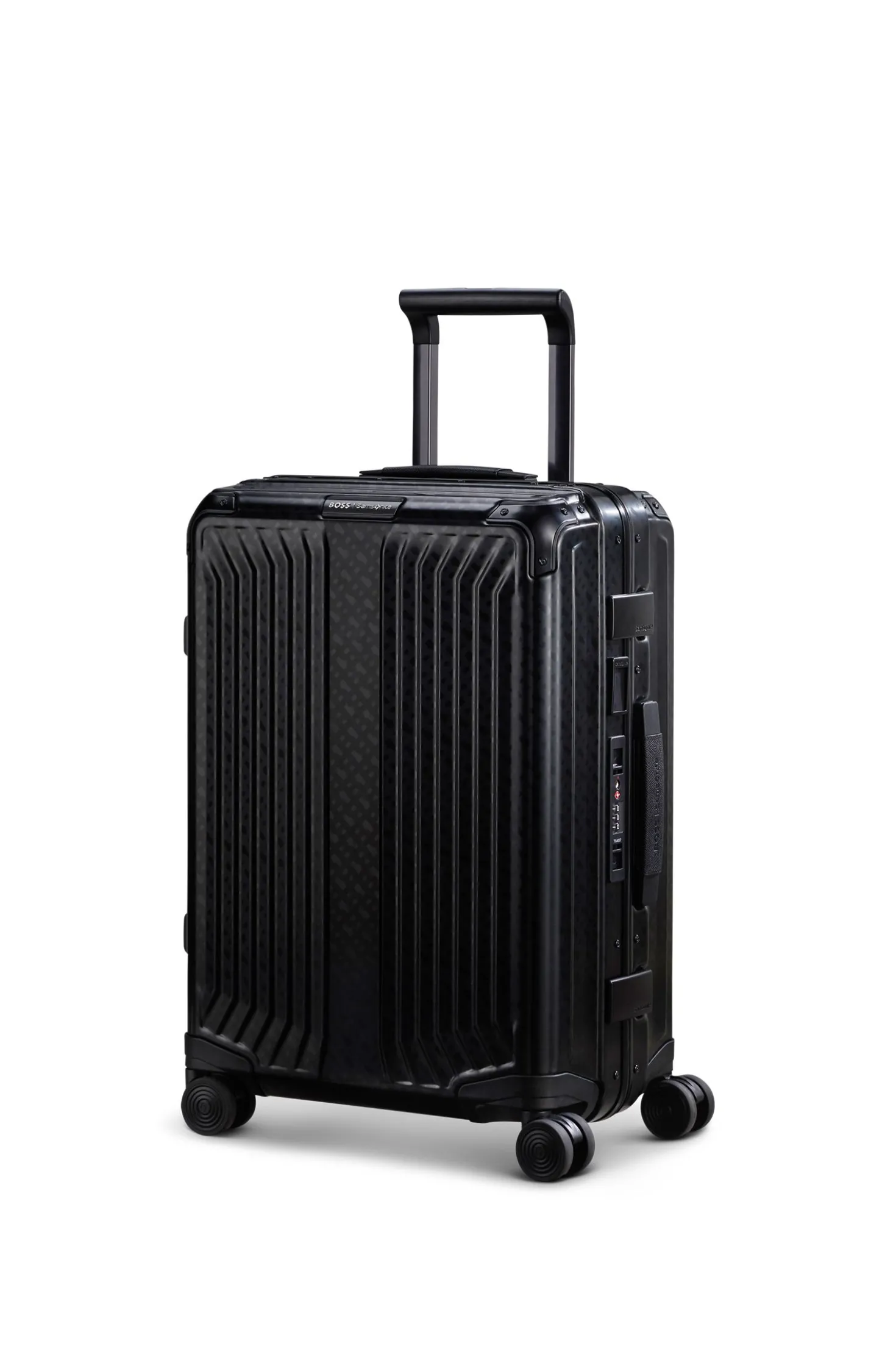 BOSS | Samsonite Handgepäcktrolley aus eloxiertem Aluminium