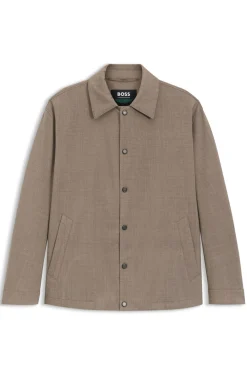 BOSS x ASTON MARTIN Jacke aus Woll-Mix