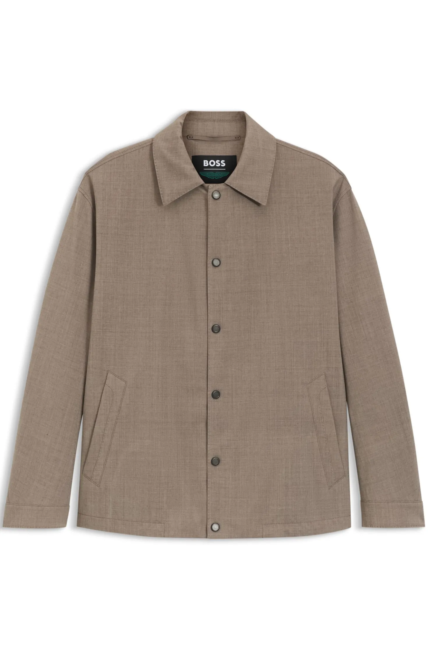 BOSS x ASTON MARTIN Jacke aus Woll-Mix