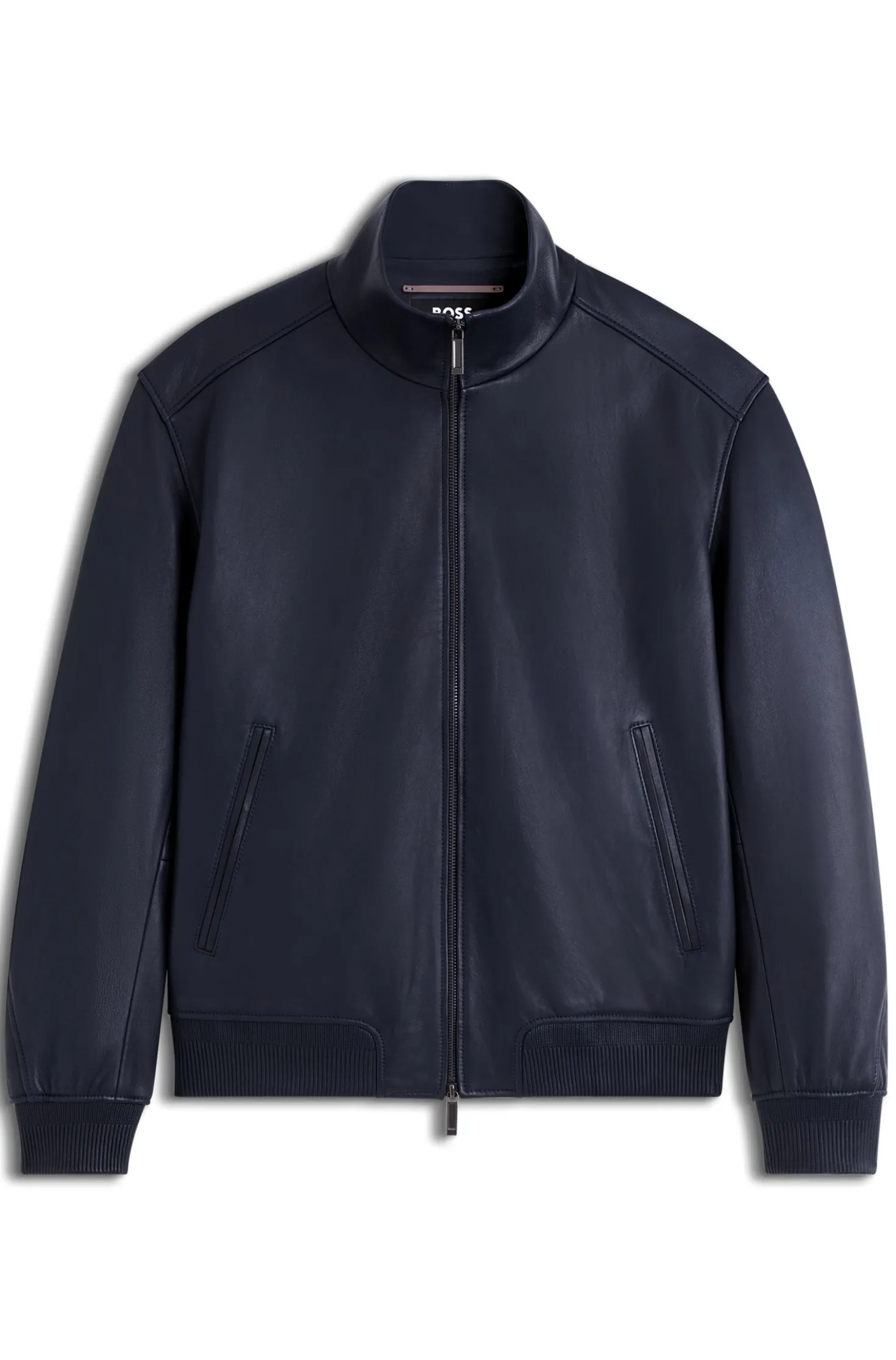 BOSS x ASTON MARTIN Lederjacke