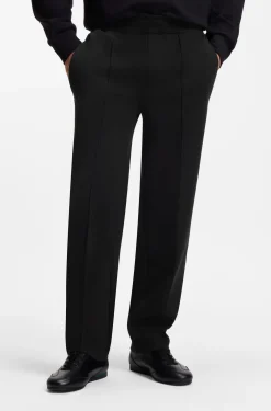 BOSS x ASTON MARTIN Modern-Fit Hose aus Baumwolle