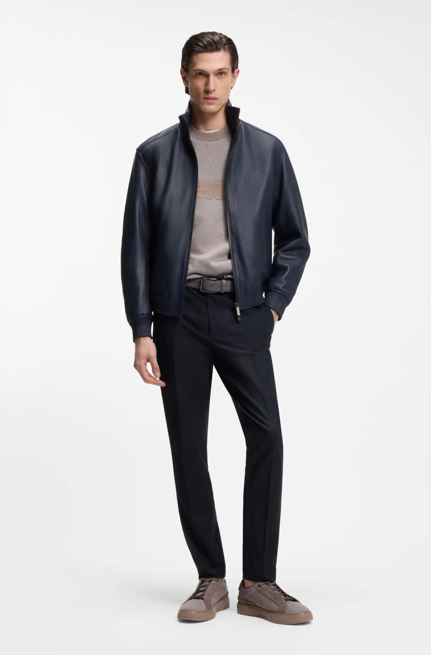 BOSS x ASTON MARTIN Slim-Fit Hose