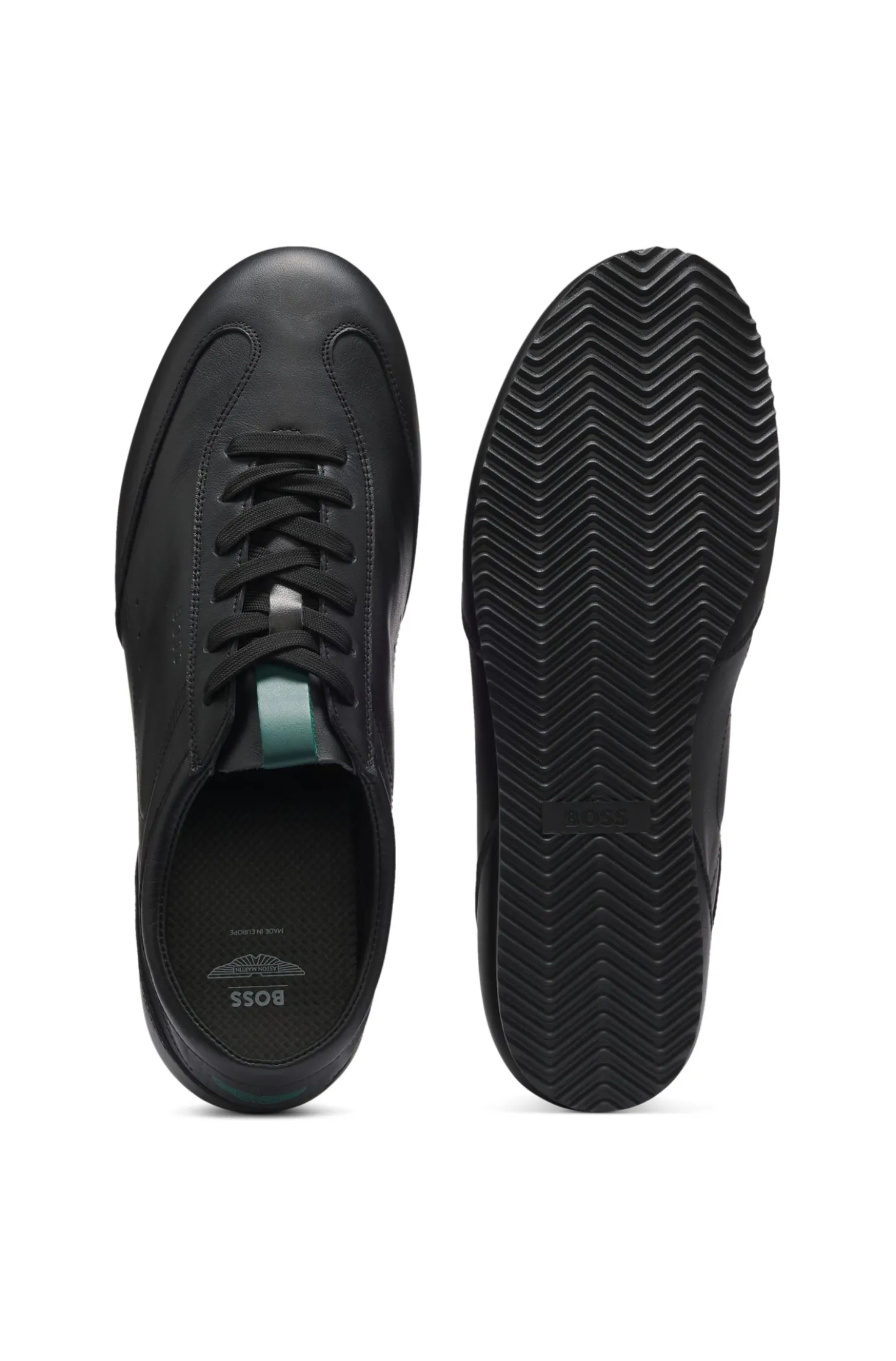 BOSS x ASTON MARTIN Sneakers aus Leder