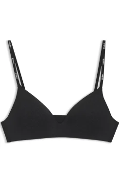 Bralette aus Stretch-Jersey mit Leoparden-Print