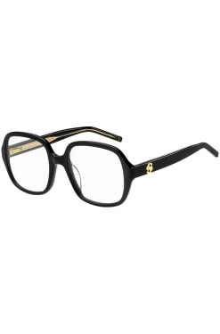 Brillenfassung aus schwarzem Acetat mit Double-B-Monogramm