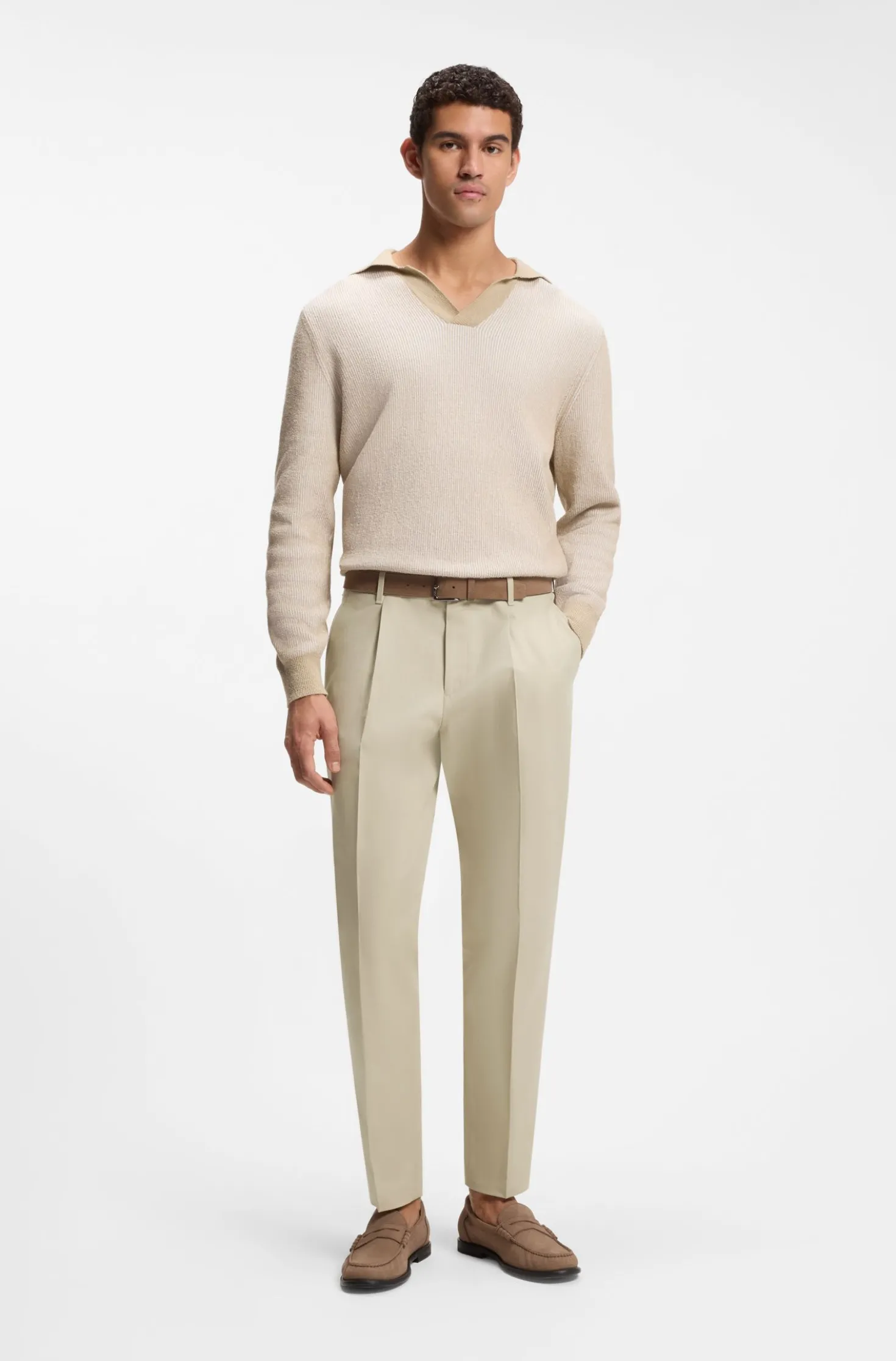 Business-Hose aus Baumwoll-Mix
